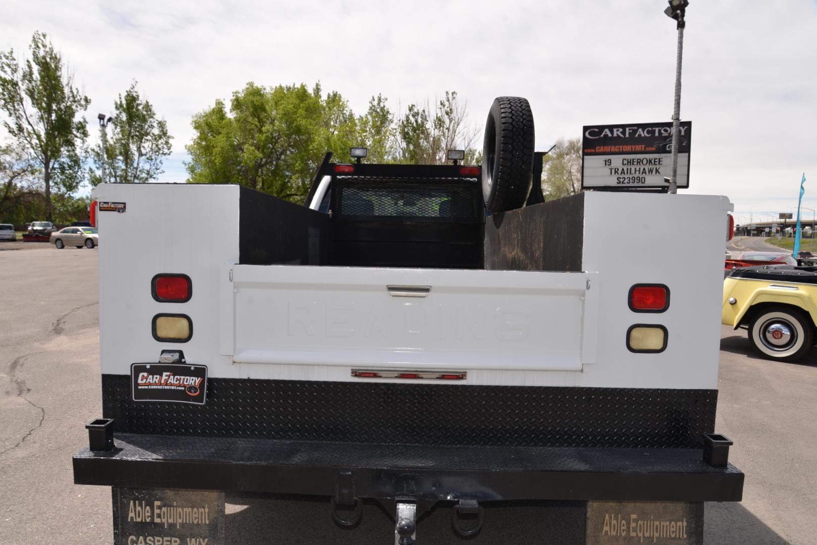 2017 White /Gray Ford F-350 SD XL Supercab Dually (1FD8X3H69HE) with an 6.2 Gasoline V8 engine, 6 speed automatic transmission, located at 4562 State Avenue, Billings, MT, 59101, (406) 896-9833, 45.769516, -108.526772 - 2017 Ford F-350 SuperCab Dually 4WD - Service Body! 6.2L V8 OHV 16V Engine - 6-Speed Automatic Transmission - 4WD - Service/Utility Body - 133,429 miles - Inspected and serviced - copy of inspection and work performed as well as a full vehicle history report provided - Ready to go to the jobsite - Photo#10